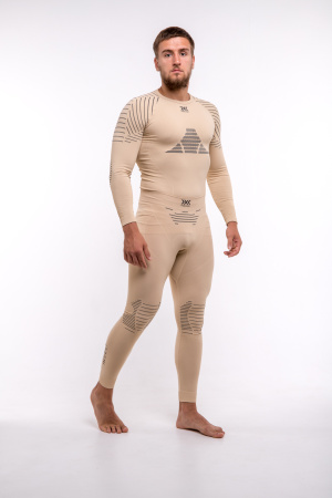 Кальсоны X-BIONIC INVENT 4.0 SMU PANTS Men (; L; desert/anthracite)